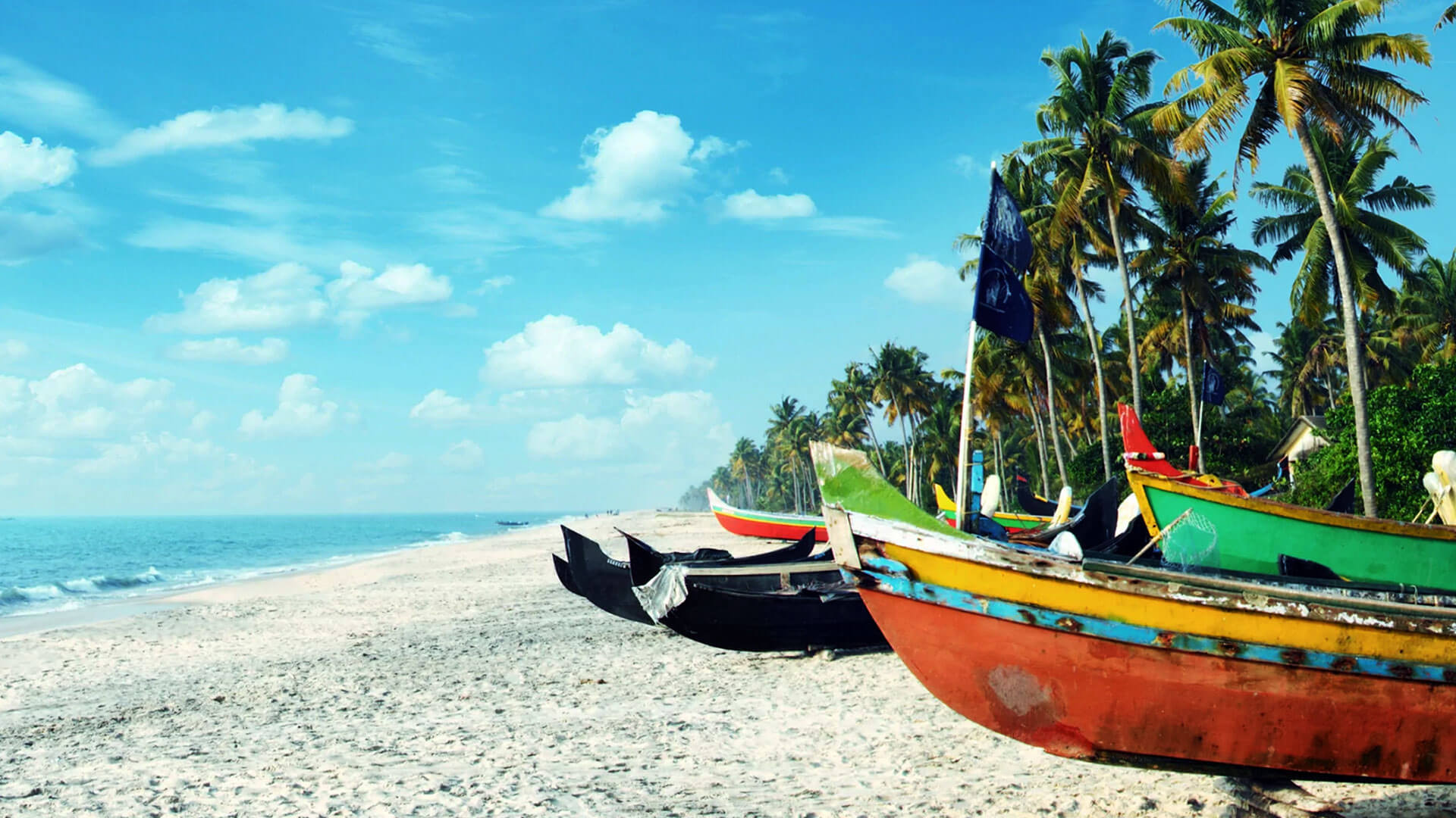 Colva_beach_goa_Boat_Point